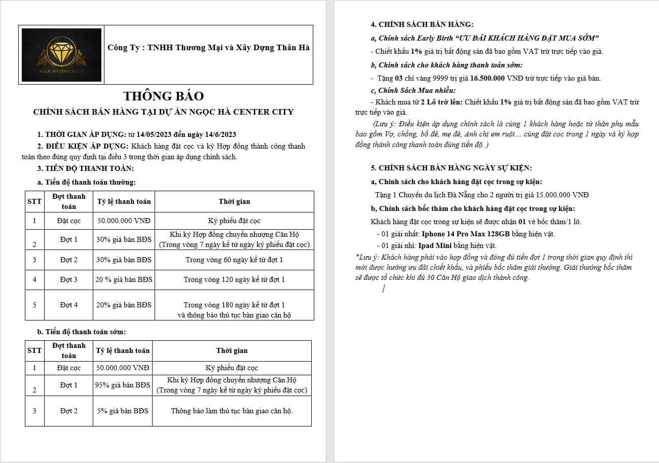 Chi tiết dự án