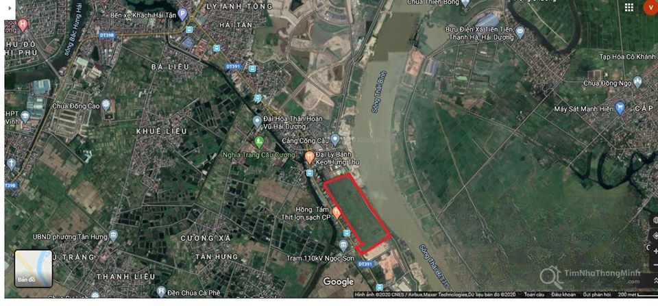Vị trí dự án Ngọc Sơn Riverside