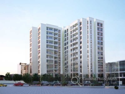 Phối cảnh tổng thể dự án Chung cư Thới Bình