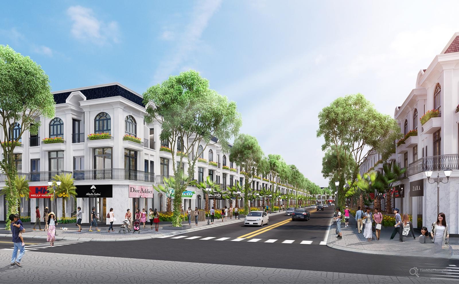 Phối cảnh tổng thể dự án Ocean View Phối cảnh tổng thể dự án Ocean View tại Tuy Phong, Bình Thuận
