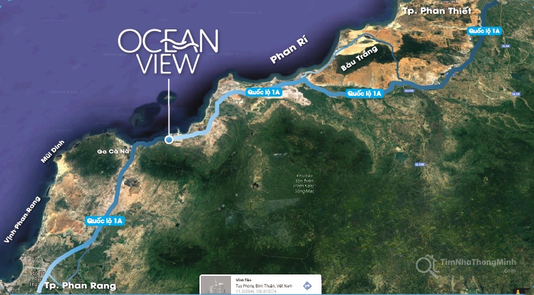 Vị trí dự án Ocean View Vị trí dự án Ocean View