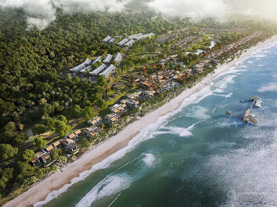 Ảnh phối cảnh khu nghỉ dưỡng Park Hyatt Phú Quốc
