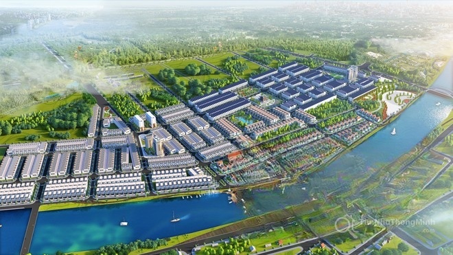 Phối cảnh tổng thể Rosa Riverside Complex