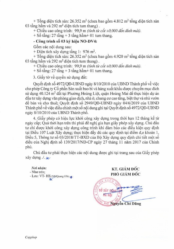 Chi tiết dự án