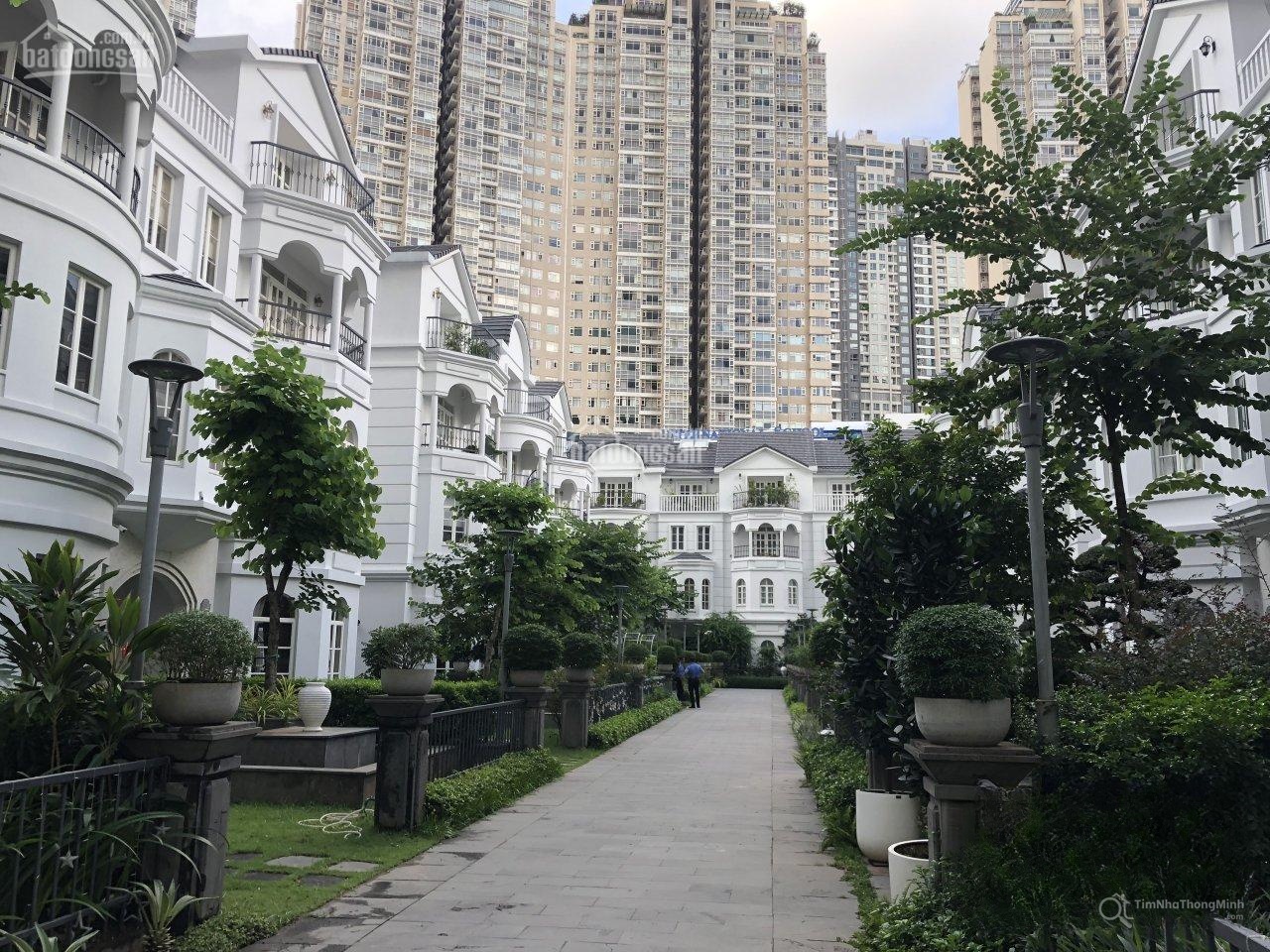 Biệt thự sân vườn Saigon Pearl, nhà đang trống dễ decor theo sở thích, Quận Bình Thạnh, giá 78 tỷ