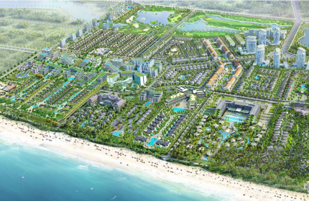 Phối cảnh tổng thể dự án Sonasea Villas & Resort Phối cảnh tổng thể dự án Sonasea Villas & Resort