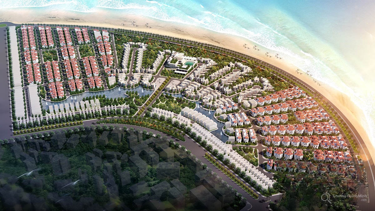 Phối cảnh tổng thể dự án Sun Grand City Feria