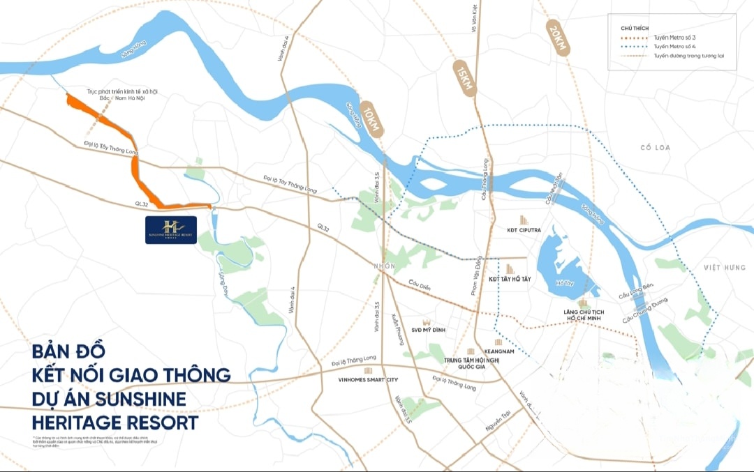 Vị trí dự án Sunshine Heritage Resort