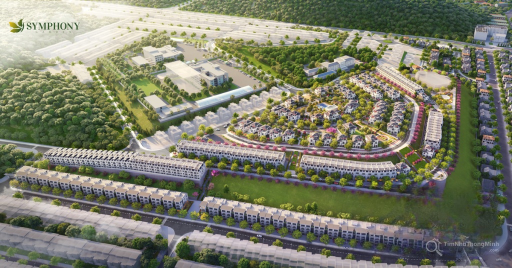 Phối cảnh tổng thể dự án Symphony Garden Phối cảnh tổng thể dự án Symphony Garden