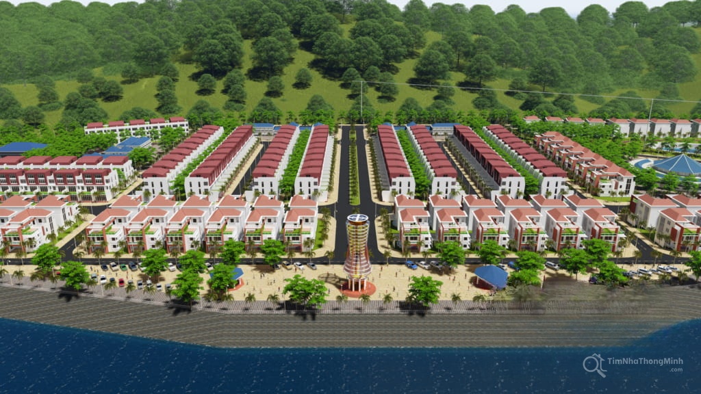 Phối cảnh tổng thể dự án Thanh Sơn Riverside