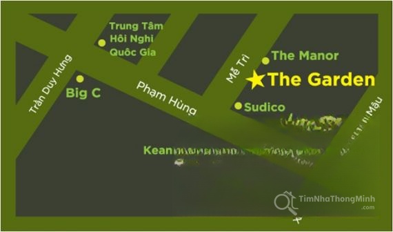 vị trí dự án