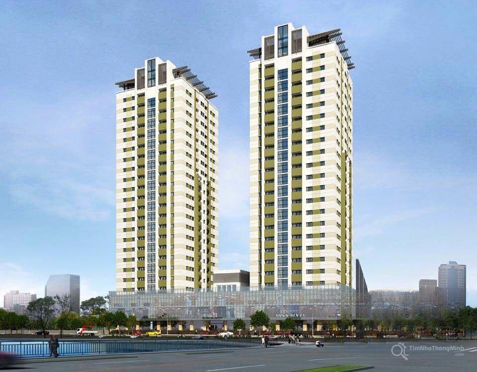 Phối cảnh tổng thể dự án Trần Hưng Đạo Plaza