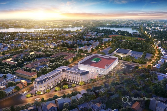 Phối cảnh tổng thể dự án Vincom Shophouse Phú Thọ