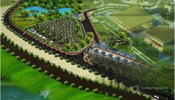 Phối cảnh tổng thể dự án Vỹ Yến Riverside