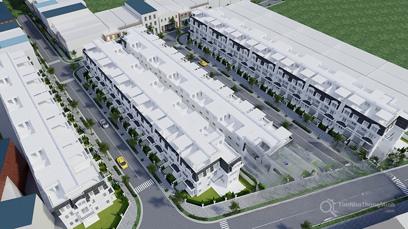 Yên Bình Homes Phối cảnh tổng thể dự án Yên Bình Homes