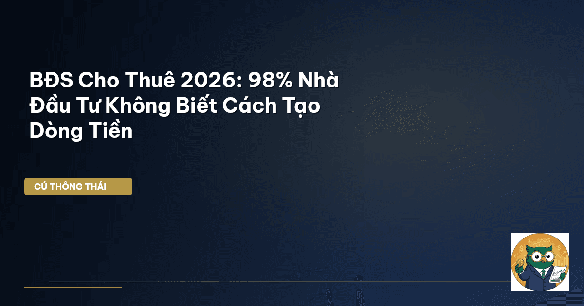 Đầu Tư Căn Hộ Cho Thuê - Tính Toán Lợi Nhuận Thực Tế 2026 - hình 2